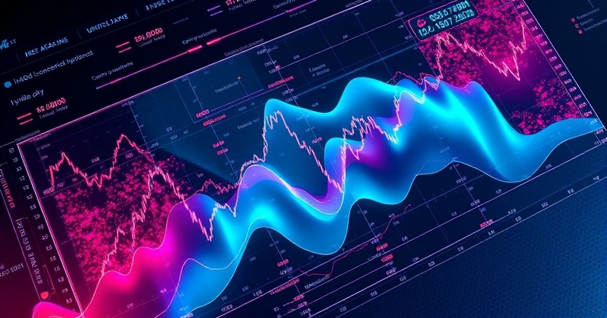 Kingfisher Liquidation heatmap visualization showing market leverage clusters with color-coded buy and sell walls indicating potential price targets